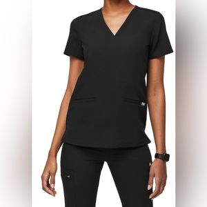 Figs Technical Collection black scrub set jogger size small